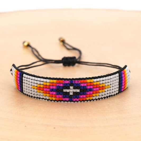 Handmade Miyuki Bead Woven Jewelry Ethnic Bracelet
