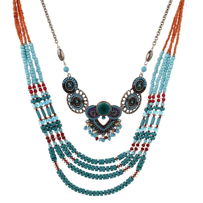 60cm Bohemian Pendant Necklace For Women