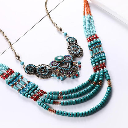 60cm Bohemian Pendant Necklace For Women