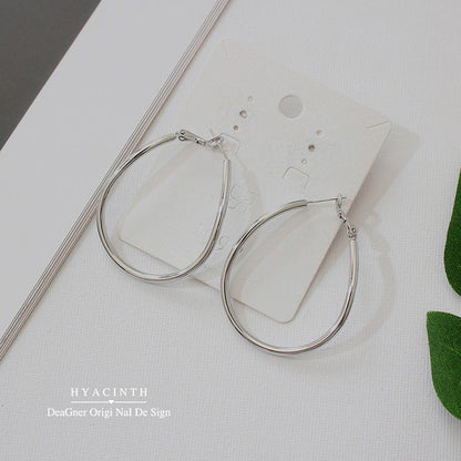 Big Hoop 14k Gold Plated In Serling Silver  Big Hoop Earrings For Woman