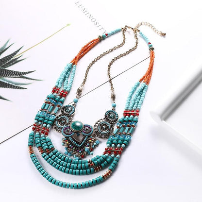 60cm Bohemian Pendant Necklace For Women