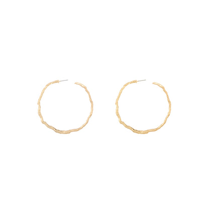 Minimalist Gold Hoop Earrings