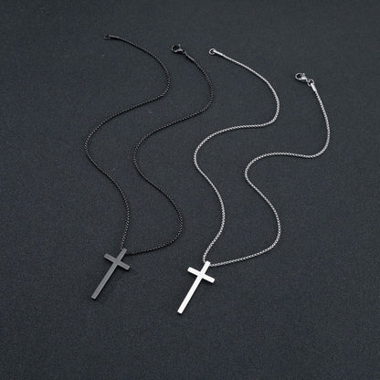 Simple Fashion Cross Pendant Necklace