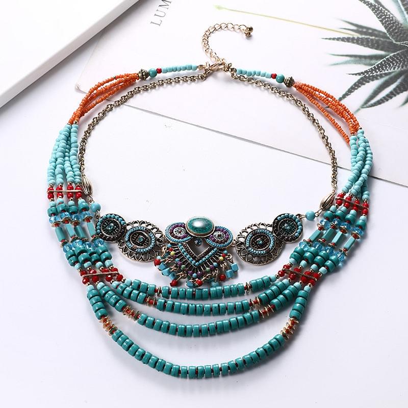 60cm Bohemian Pendant Necklace For Women