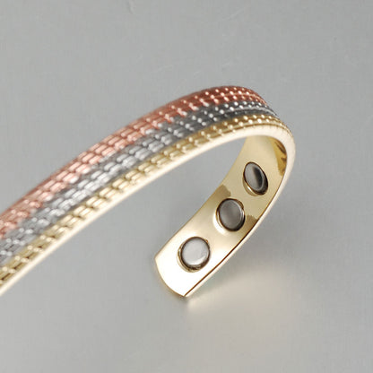 Pure Copper Magnetic Bracelet  Magnetic Therapy Energy Healing Pain