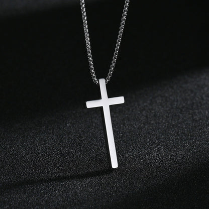 Simple Fashion Cross Pendant Necklace